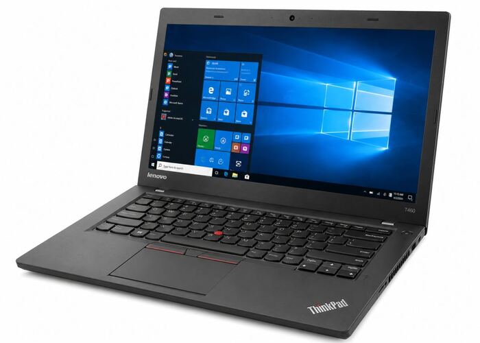 Lenovo ThinkPad T460 Laptop, Intel Core i5-6300U Processor, 8GB RAM, 256GB SSD, 14-Inch Display, Wi-Fi, Bluetooth, Webcam, HDMI, USB 3.0, Business Laptop