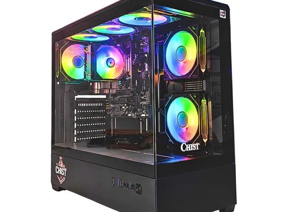 CHIST Gaming PC – RYZEN 7 5700G with Radeon Vega 8 Graphics, 16GB DDR4 RAM, 512GB NVMe SSD, WiFi & Bluetooth Card, Windows 11 Pro