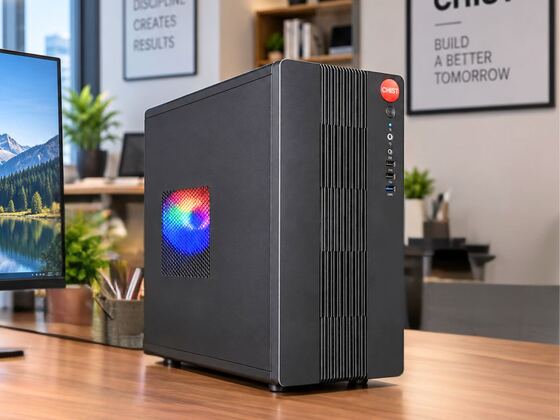 CHIST Business Desktop Pc Core i3 4th Gen Processors/ 8GB DDR3 Ram / 128GB SSD/WiFi-Bluetooth/ Windows 10 Pro