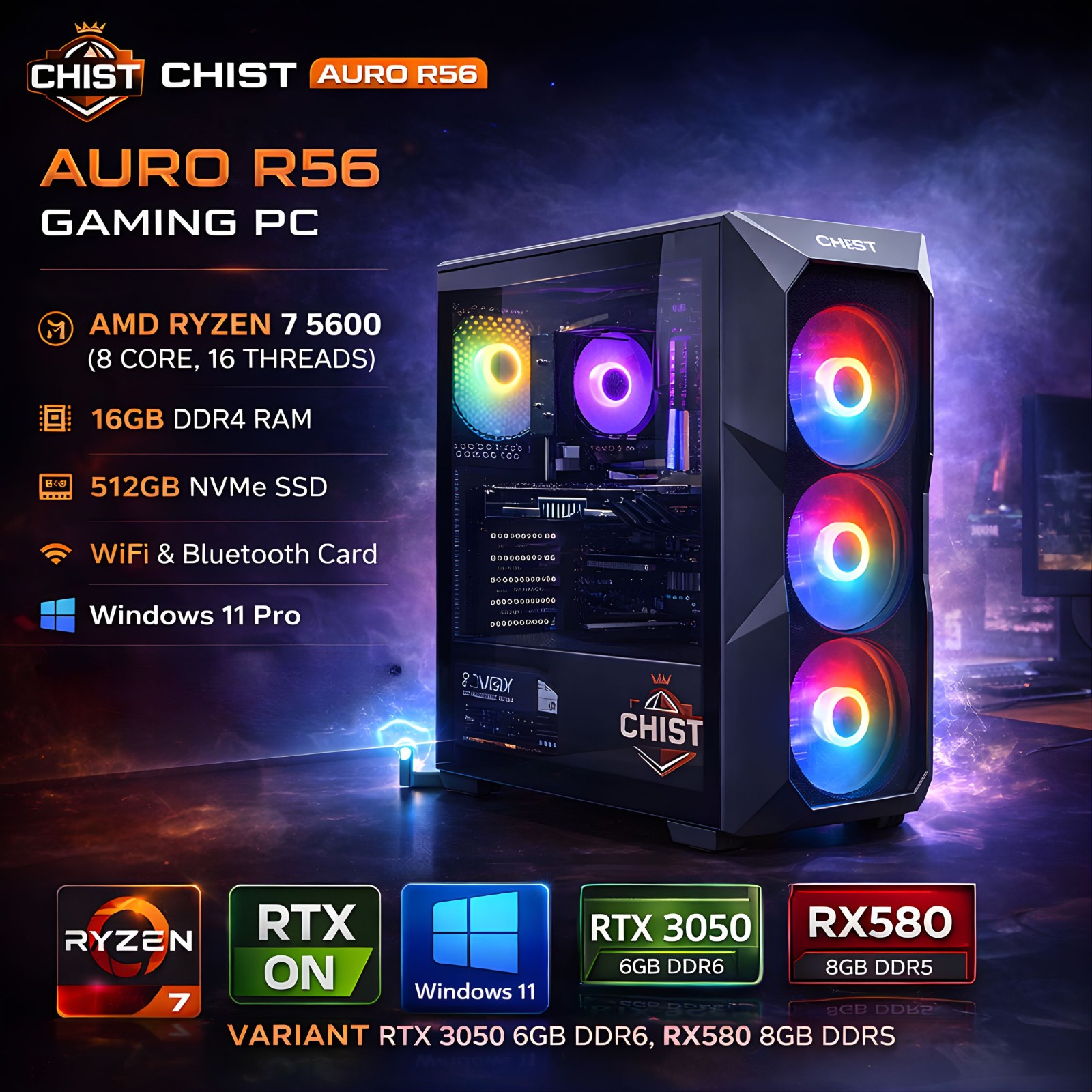 Custom gaming PC build