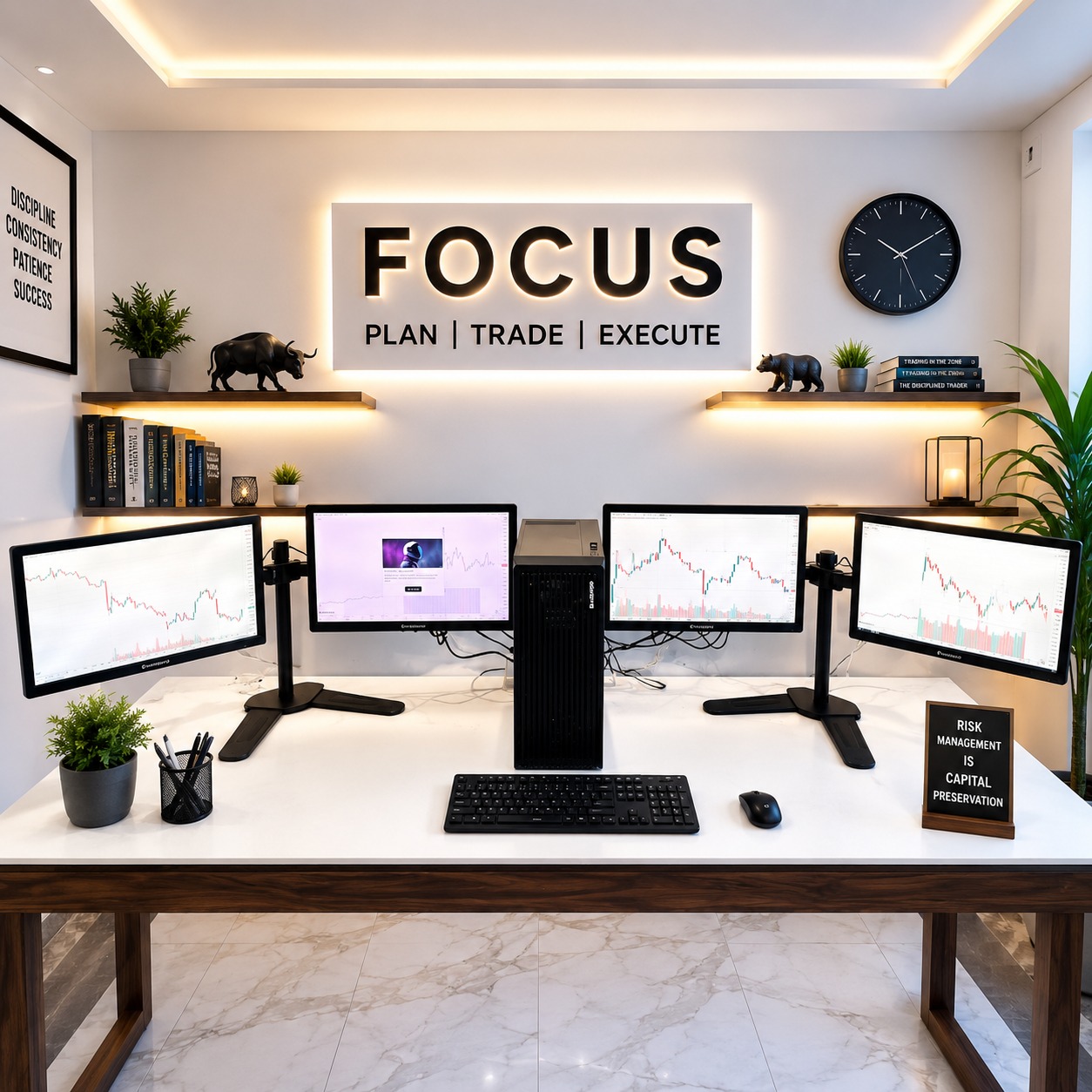 Multi-monitor workstation